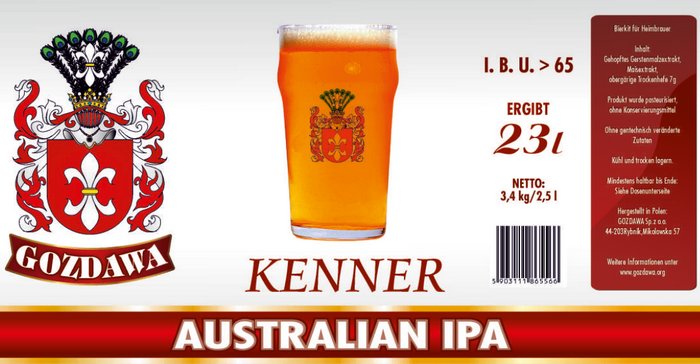 Sady pro domácí pivovary Australian IPA