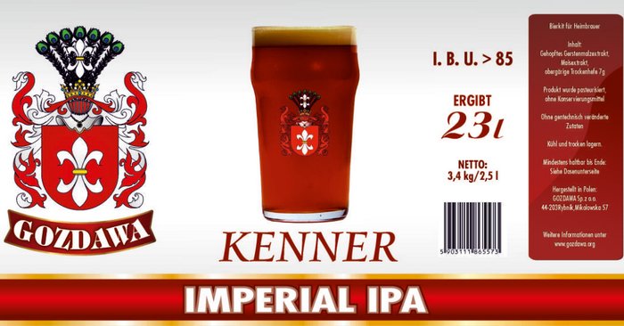 Sady pre domáce pivovary Imperial IPA