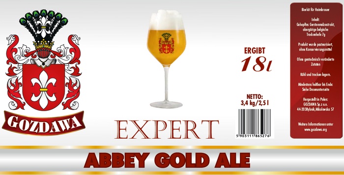Kotimaan oluen sarjat Abbey Gold Ale