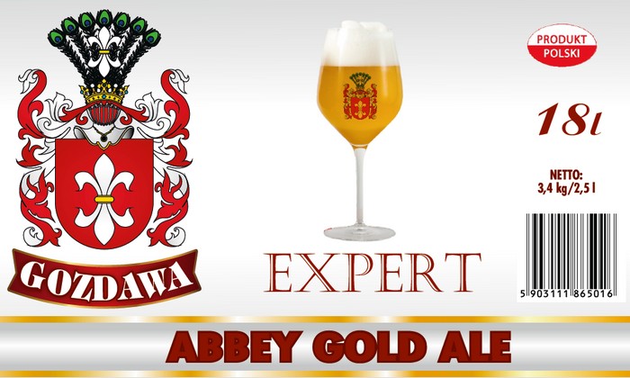 Kits para la preparación casera de cerveza Abbey Gold Ale