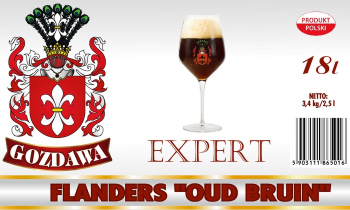 Kit per la produzione di birra a casa Flandern Oud Bruin