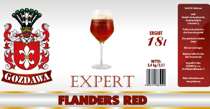 Bierkits für Heimbrauer Flandern Red