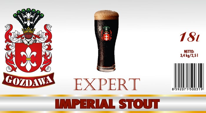 Sada pre domáce piva Imperial Stout