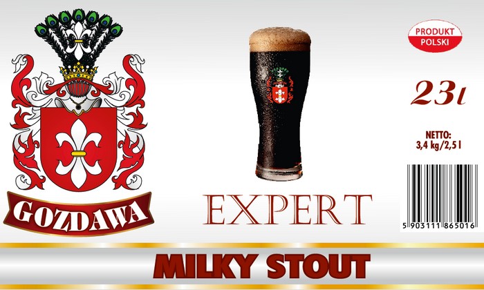 Zestaw do domowej produkcji piwa Milky Stout