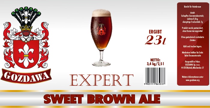 Bierkits für Heimbrauer Sweet Brown Ale
