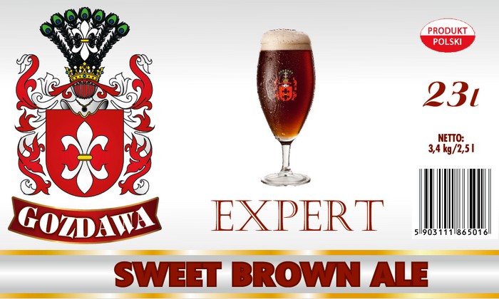 Kit per la produzione di birra a casa Sweet Brown Ale