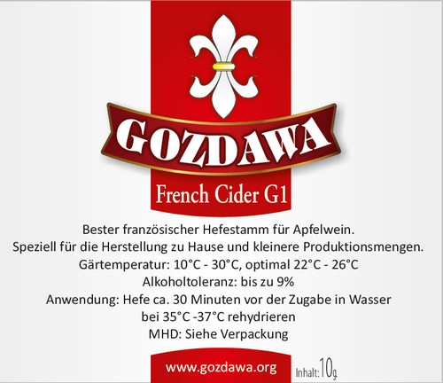Cider gist FCG1