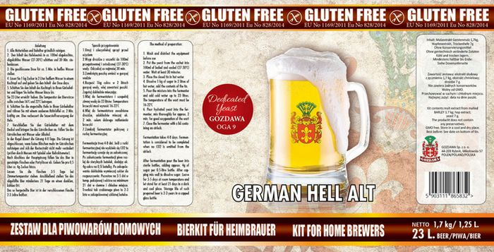 Glutenfreie - Gozdawa - Bierkits für Heimbrauer