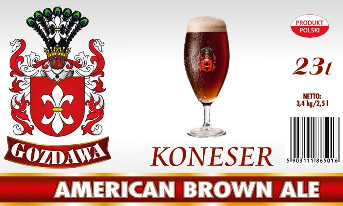 Kit per la produzione di birra a casa American Brown Ale