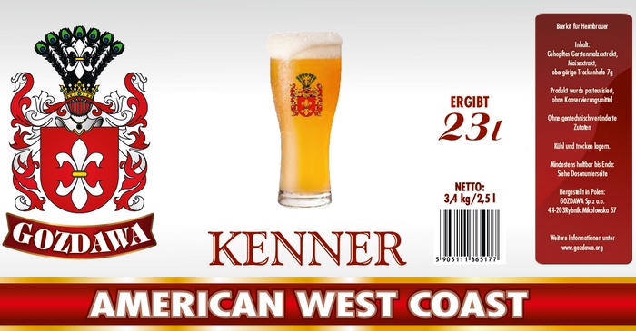 Bierkits für Heimbrauer American West Coast