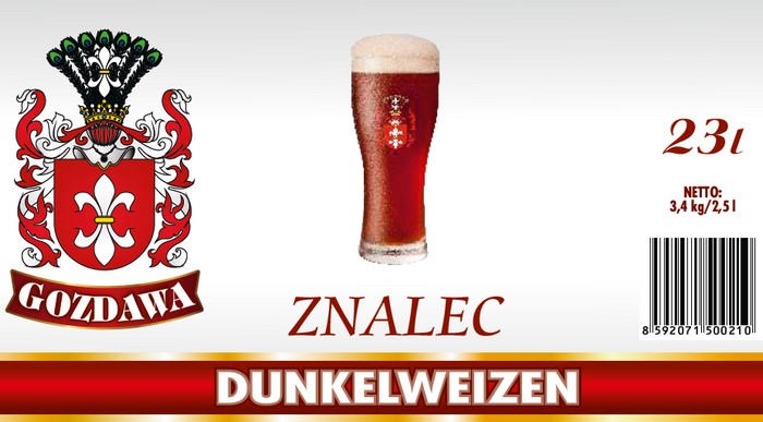 Sada pre domáce piva Dunkelweizen