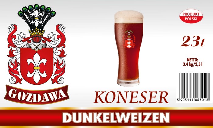 Kit per la produzione di birra a casa Dunkelweizen