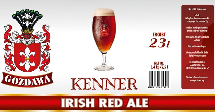 Kotimaan oluen sarjat Irish Red Ale