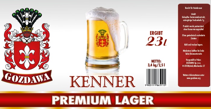 Bierkits für Heimbrauer Premium Lager