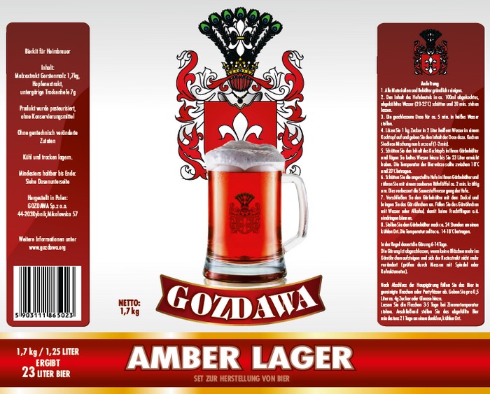 Kotimaan oluen sarjat Amber Lager
