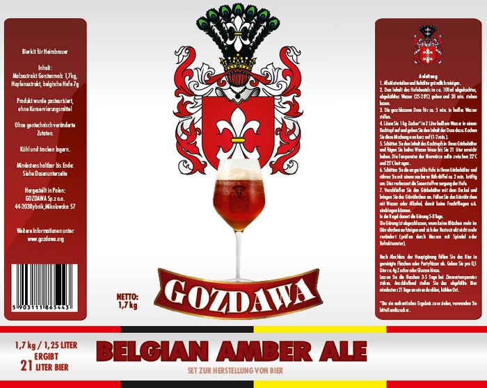 Kotimaan oluen sarjat Belgian Amber Ale