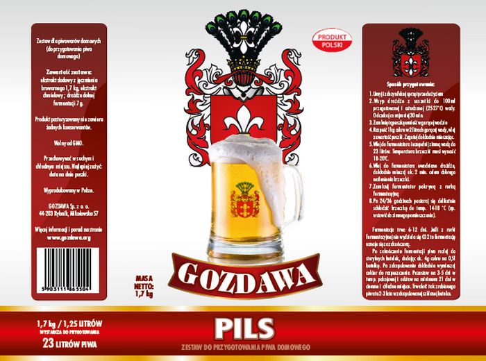 Kit per la produzione di birra a casa Pils